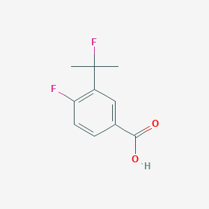 4-Fluoro-3-(2-fluoropropan-2-yl)benzoicacid