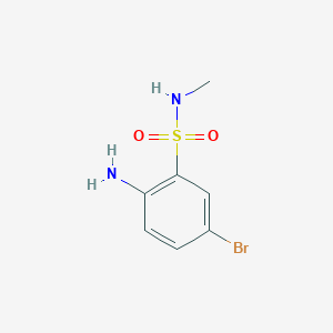 2-amino-5-bromo-N-methylbenzenesulfonamide