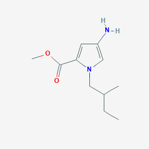 Methyl 4-amino-1-(2-methylbutyl)-1h-pyrrole-2-carboxylate