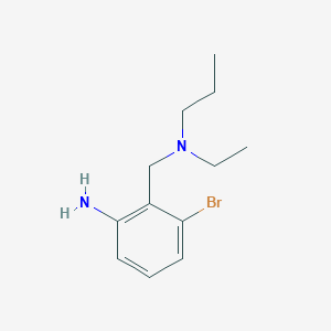 3-Bromo-2-((ethyl(propyl)amino)methyl)aniline