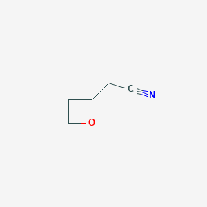 2-(Oxetan-2-yl)acetonitrile