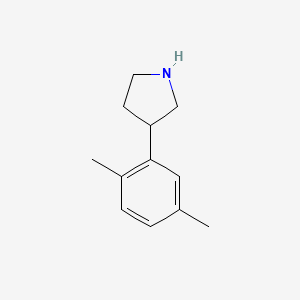 3-(2,5-Dimethylphenyl)pyrrolidine