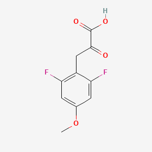 3-(2,6-Difluoro-4-methoxyphenyl)-2-oxopropanoic acid