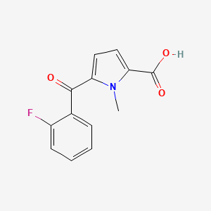 5-(2-fluorobenzoyl)-1-methyl-1H-pyrrole-2-carboxylic acid