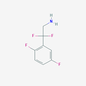 2-(2,5-Difluorophenyl)-2,2-difluoroethan-1-amine