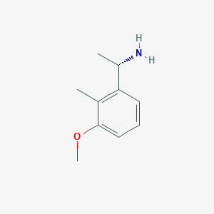 (1S)-1-(3-methoxy-2-methylphenyl)ethan-1-amine