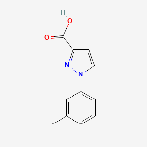 1-(m-Tolyl)-1H-pyrazole-3-carboxylic acid