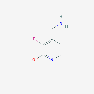 (3-Fluoro-2-methoxypyridin-4-yl)methanamine