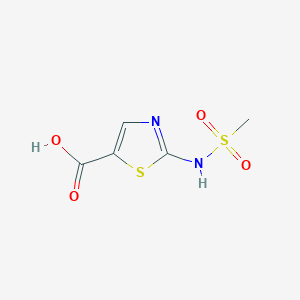 2-Methanesulfonamido-1,3-thiazole-5-carboxylic acid