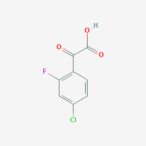 2-(4-Chloro-2-fluorophenyl)-2-oxoacetic acid