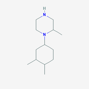 1-(3,4-Dimethylcyclohexyl)-2-methylpiperazine