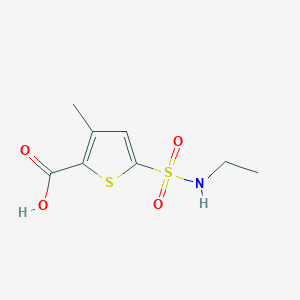 5-(n-Ethylsulfamoyl)-3-methylthiophene-2-carboxylic acid