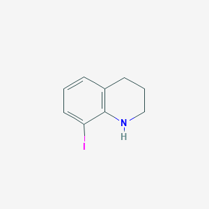 molecular formula C9H10IN B13538153 8-Iodo-1,2,3,4-tetrahydroquinoline CAS No. 1038731-97-3