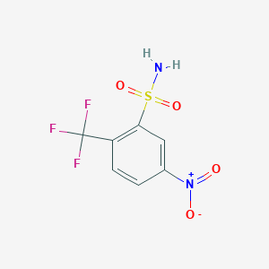 5-Nitro-2-(trifluoromethyl)benzenesulfonamide