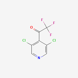 1-(3,5-Dichloropyridin-4-yl)-2,2,2-trifluoroethan-1-one