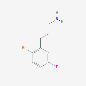 2-Bromo-5-fluorobenzenepropanamine