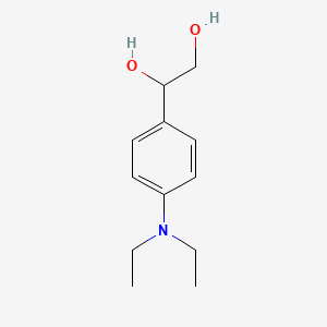 1-(4-(Diethylamino)phenyl)ethane-1,2-diol