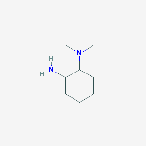 molecular formula C8H18N2 B1353826 N1,N1-二甲基环己烷-1,2-二胺 CAS No. 68173-05-7