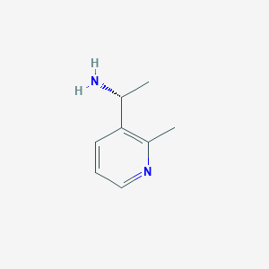 (1r)-1-(2-Methylpyridin-3-yl)ethan-1-amine