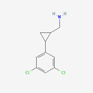 (2-(3,5-Dichlorophenyl)cyclopropyl)methanamine