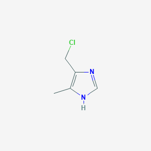 B1353834 5-(chloromethyl)-4-methyl-1H-imidazole CAS No. 69395-89-7