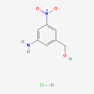 (3-Amino-5-nitrophenyl)methanolhydrochloride