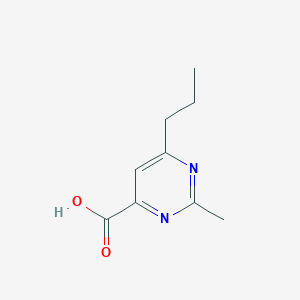 2-Methyl-6-propylpyrimidine-4-carboxylic acid