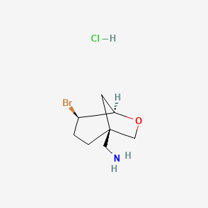 rac-1-[(1R,4R,5R)-4-bromo-6-oxabicyclo[3.2.1]octan-1-yl]methanamine hydrochloride