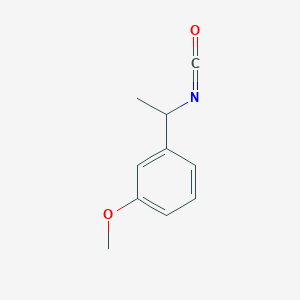 1-(1-Isocyanatoethyl)-3-methoxybenzene