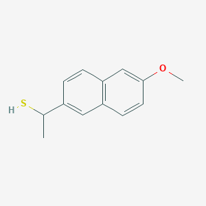 1-(6-Methoxynaphthalen-2-yl)ethane-1-thiol