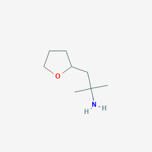 2-Methyl-1-(tetrahydrofuran-2-yl)propan-2-amine