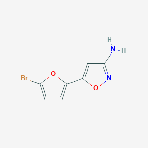 5-(5-Bromofuran-2-yl)isoxazol-3-amine