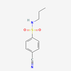 4-cyano-N-propylbenzenesulfonamide