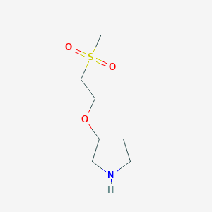 3-(2-(Methylsulfonyl)ethoxy)pyrrolidine