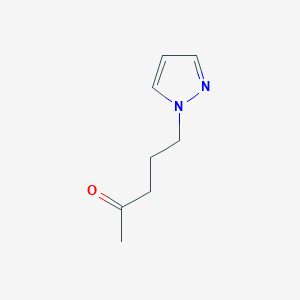 5-(1h-Pyrazol-1-yl)pentan-2-one