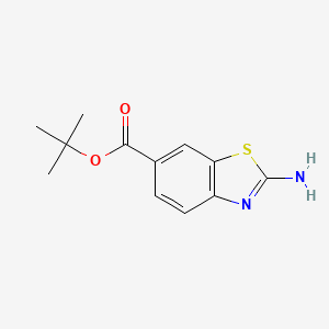 tert-Butyl 2-aminobenzo[d]thiazole-6-carboxylate