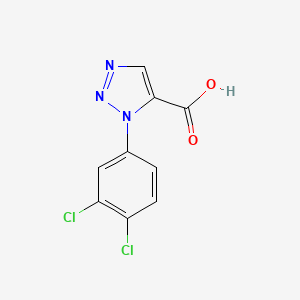 1-(3,4-Dichlorophenyl)-1h-1,2,3-triazole-5-carboxylic acid