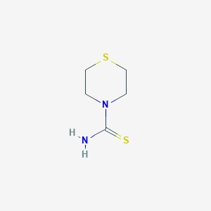 molecular formula C5H10N2S2 B1353869 Thiomorpholine-4-carbothioamide CAS No. 72662-56-7