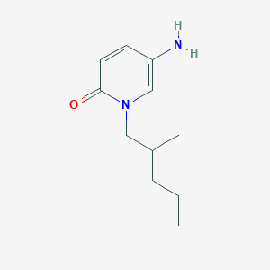 molecular formula C11H18N2O B13538695 5-Amino-1-(2-methylpentyl)pyridin-2(1h)-one 