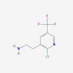 2-[2-Chloro-5-(trifluoromethyl)pyridin-3-YL]ethanamine