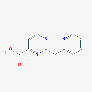 2-(Pyridin-2-ylmethyl)pyrimidine-4-carboxylic acid