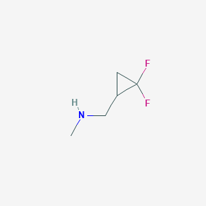 N-[(2,2-Difluorocyclopropyl)methyl]-N-methylamine