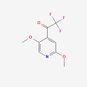 1-(2,5-Dimethoxypyridin-4-yl)-2,2,2-trifluoroethanone