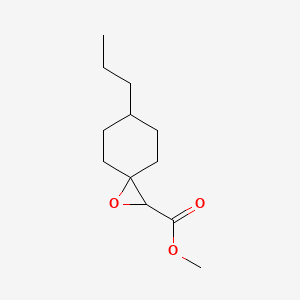 Methyl 6-propyl-1-oxaspiro[2.5]octane-2-carboxylate