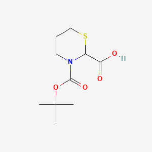 3-[(Tert-butoxy)carbonyl]-1,3-thiazinane-2-carboxylicacid