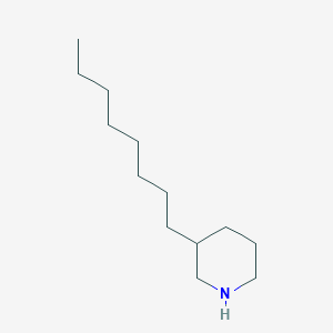 3-Octylpiperidine