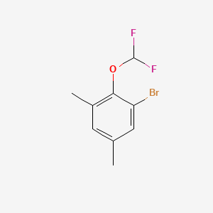 1-Bromo-2-(difluoromethoxy)-3,5-dimethylbenzene