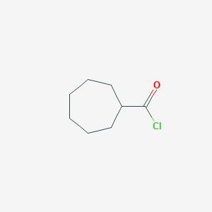 molecular formula C8H13ClO B1353899 环庚烷甲酰氯 CAS No. 6557-86-4