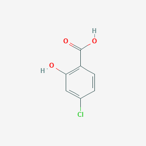 molecular formula C7H5ClO3 B135390 4-氯水杨酸 CAS No. 5106-98-9