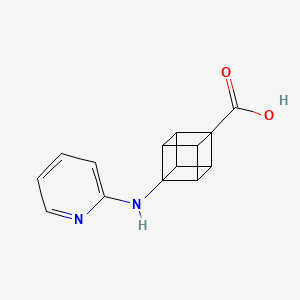 4-(Pyridin-2-ylamino)cubane-1-carboxylic acid